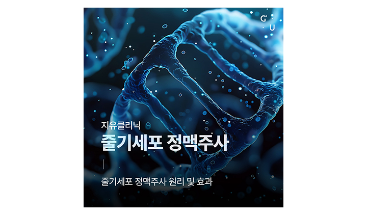 줄기세포 정맥주사 효과, 건강의 기준이 바뀌고 있습니다