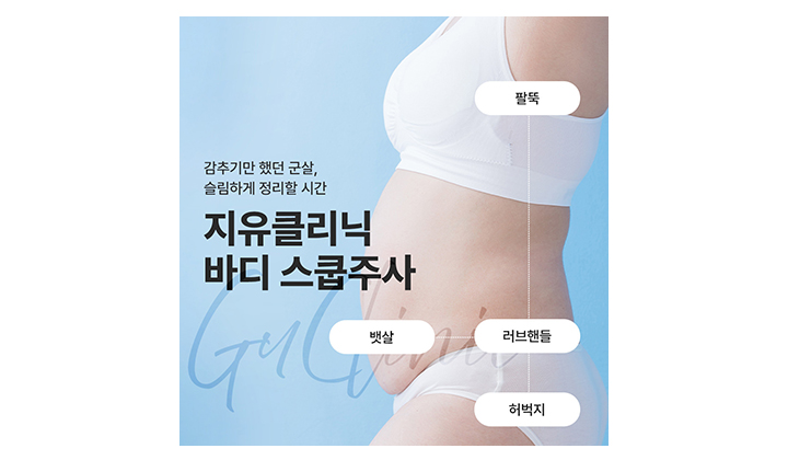 여름 바디라인, 팔뚝부터 복부까지 관리가 필요할 때 강남역 지방분해주사