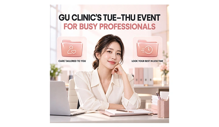 Tuesday–Thursday Event : After-Work Skin Care in Gangnam